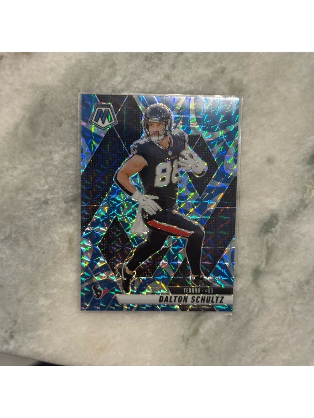 🔥 2025 Dalton Schultz Panini Mosaic Blue Prizm Rookie